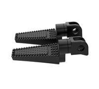 CRJIMX Adjustable Motorcycle Front Or Rear Footrests Foot Pegs Pedal For CB500F CB650F CB125R CBF125NA CB300R CB650RA(BLACK,Item 2)