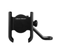 CRJIMX Aluminum Alloy Bike Phone Holder GPS Bracket Rear View Mirror Mount Clip Moto Handlebar Cycling Accessories