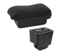 CRJIMX Arm Boxes For R&enault For Captur Kaptur 2018 2019 2020 2021 Kaptur Car Leather HandRest Center Console Storage Box(C2 Black Line)
