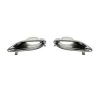 CRJIMX Auto Rear Exhaust Muffler Tail Throat Pipe Trim Replacement For Mercedes For Benz X253 W253 GLC200 GLC260 GLC300 2016 2017 2018 2019(A set)