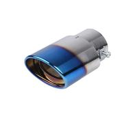 CRJIMX Car Accessories Stainless Steel Car Muffler Tail Throat Modification For Suzuki For Swift 2011 2012 2013 2014 2015(Blue)