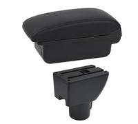 CRJIMX Car Armrest Box For Hyundai For GETZ Car Armrest Box Storage Box Retrofit Car Accessories(B1 Black Line)