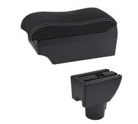 CRJIMX Car Armrest Box For Hyundai For GETZ Car Armrest Box Storage Box Retrofit Car Accessories(E2 White Line)