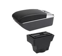 CRJIMX Car Armrest Box For Opel For Astra For Astra J Center Storage Box Interior DRetrofit Parts Car Accessories(D2 black line 7USB)
