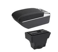 CRJIMX Car Armrest Box For Opel For Astra For Astra J Center Storage Box Interior DRetrofit Parts Car Accessories(D white line 7USB)
