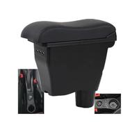 CRJIMX Car Armrest Box Retrofit Parts Interior Storage Box For Mercedes For Smart 453 For Fortwo For Forfour 2015-2019(A 4 leather 3usb)