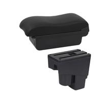 CRJIMX Car Armrest For Fit For Jazz 2002 2003 2004 2005 2006 2007 Storage Box Car Accessories(A2 black line No USB)