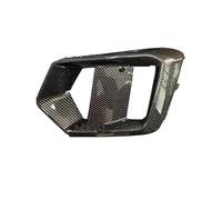 CRJIMX Car Exterior Fog Lights Frame Fogs Lamp Cover Grille Carbon Fiber Look For For Focus RS 2015 2016 2017 2018 (Right)