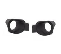 CRJIMX Car Front Bumper Fog Lamp Light Cover Frame Bezel AB3917777BD AB3917778BD 2PCS For F&ord For Ranger T6 2012 2013 2014 2015 CRJIMX