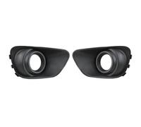 CRJIMX Car Front Bumper Fog Light Lamp Trim Frame Cover Fog Light Fog Lamp Cap Hood Lid Bezel For Jeep For Compass 2011-2017 (Left and Right)