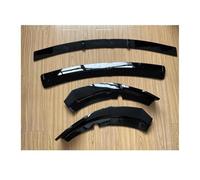 CRJIMX Car Front Bumper Lip Spoiler Diffuser Splitter For Dodge For Charger SRT 2015 2016 2017 2018 2019 2020(Glossy black)