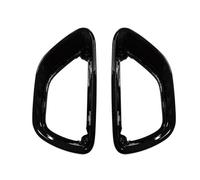 CRJIMX Car Front Fog Light Lamp Cover Trim Frame Decoration Cover Trim Stickers By ABS For Jeep For Grand Cherokee 2014 2015 2016 2017 CRJIMX