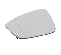 CRJIMX Car Front Left Right Side Wing Heated Mirror Glass Convex Lens Glasses For VW For POLO 2010 2011 2012-2017(Left)