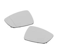 CRJIMX Car Front Left Right Side Wing Heated Mirror Glass Convex Lens Glasses For VW For POLO 2010 2011 2012-2017(Left right)