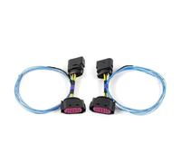 CRJIMX Car HID Xenon Headlight For VW For Golf 5 For Jetta MK5 | 10 To 12Pin Wiring Harness Connector Plug Adapter Extension Cable