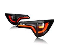 CRJIMX Car Taillight For Vezel HR-V 2015-2022 | LED Tail Light Assembly DRL Sequential Turn Signal Lamp(RED)