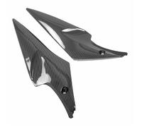 CRJIMX Carbon Black Tank Side Cover Panel Motorcycle Fairing For Suzuki For GSXR 600 750 2006 2007 K6(Carbon)