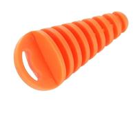 CRJIMX Dirt Pit Bike Exhaust Pipe Muffler Silencer Wash Stroke Tailpipe Plug Protector Accessories For Beta 300 Rr 2022 Etc(Orange,S)