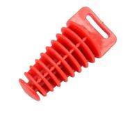 CRJIMX Dirt Pit Bike Exhaust Pipe Muffler Silencer Wash Stroke Tailpipe Plug Protector Accessories For Beta 300 Rr 2022 Etc(RED,L)