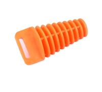 CRJIMX Dirt Pit Bike Exhaust Pipe Muffler Silencer Wash Stroke Tailpipe Plug Protector Accessories For Beta 300 Rr 2022 Etc(Orange,M)