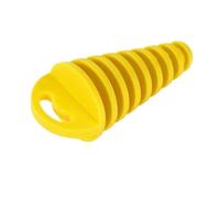 CRJIMX Dirt Pit Bike Exhaust Pipe Muffler Silencer Wash Stroke Tailpipe Plug Protector Accessories For Beta 300 Rr 2022 Etc(Yellow,S)