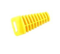 CRJIMX Dirt Pit Bike Exhaust Pipe Muffler Silencer Wash Stroke Tailpipe Plug Protector Accessories For Beta 300 Rr 2022 Etc(Yellow,M)