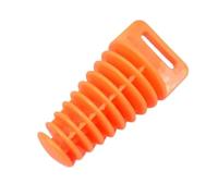 CRJIMX Dirt Pit Bike Exhaust Pipe Muffler Silencer Wash Stroke Tailpipe Plug Protector Accessories For Beta 300 Rr 2022 Etc(Orange,L)