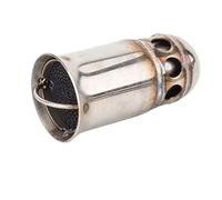 CRJIMX Exhaust Pipe System Motorbike Exhaust Muffler Silencer Noise Sound 48 Mm 51mm 60mm Universal Modification Accessories(A10-51mm)