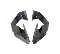 CRJIMX Fixed Winglet For S1000RR S1000 RR S 1000RR 2015 2016 2017 2018 Fairing Wing Front Spoiler ABS Plastic(Carbon fibre)