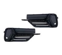 CRJIMX Fog Light Frame Fog Light Cover Car Front Bumper Fog Lamp Grille Cover 31383822 For Volvo XC90 2016 2017 2018 2019 (Left and Right)