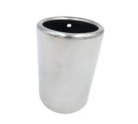 CRJIMX For A1 A3 A4 A4L Q3 Q5 Stainless Steel Exhaust Tip Modification Accessories 76mm/140mm(Blue)