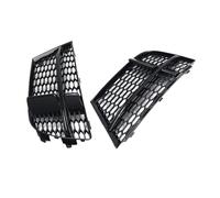 CRJIMX For A3 8V S-line Sedan Sportback Convertible 2017-2019 1Pair Car Fog Light Racing Grille Front Bumper Fog Lamp Grill Cover CRJIMX