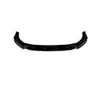 CRJIMX For A6 C8 For Sline 2018-2025 Front Bumper Lip Spoiler Splitter Diffuser Tuning ABS Canard Lip Protector Cover(Glossy black)