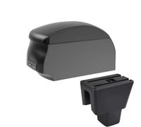 CRJIMX For Amaze Car Armrest Box Center Console Box Armrest Storage Box(A2 Black single)