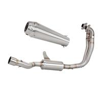 CRJIMX For Aprilia RS660 RS For TUONO 660 2021 2022 2023 2024 Motorcycle Full Exhaust System Stainless Steel 60mm Muffler With Front Link Pipe Escape