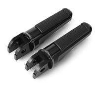 CRJIMX For APRILIA SHIVER 750 2007-2016 900 2017 2018 2019 Motorcycle Accessories Front Foot Pegs Rider Pedal(BLACK)
