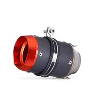 CRJIMX For B&MW S1000XR Etc For All Kinds Of Motorcycle 51mm Universal Slip On Motorcycle Exhaust Carbon Fiber Escape Muffler(TYPE-H)