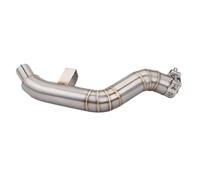 CRJIMX For Benelli 502C 502 Motorcycle Exhaust Escape Modified Stainless Steel Middle Link Pipe Muffler Connecting Tube Modification Accessories