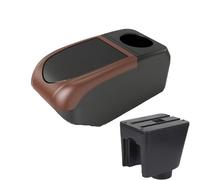 CRJIMX For C&hevrolet For Aveo T200 T250 T255 Car Armrest Box Center Console Storage Box With USB(B3 Brown frame 6USB)