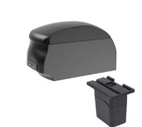 CRJIMX For C&hevrolet For Cruze Armrest Box Car Armrest Storage Box Retrofit Parts Interior Details Car Accessories(A2 Black leather)
