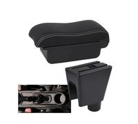 CRJIMX For C&hevrolet For Spark Armrest Box For Spark 3 III For Aveo Car Armrest Interior Parts Center Storage Box With USB(B3 Black white 3USB)