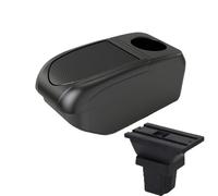 CRJIMX For C&hevrolet For Trax For Tracker 2015 2016 2017 2018 Car Armrest Box Car Storage Box Accessories(B1 Black Frame 6USB)