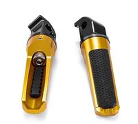 CRJIMX For CB1100 RS EX CB125R 1000R 650R NEO SPORTS CB500F CMX VFR500 REBEL CBR 650 500 NC700S X 800F Rear Foot Pegs Footrests(Gold)