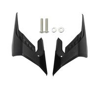 CRJIMX For CB650R CB650 R CB 650R 2019-2023 Wind Fairing Winglets Fin Trim Cover Motorcycle Wing Protector Accessories(BLACK)