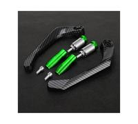 CRJIMX for CB900F CB 900 F for Hornet 2001 2002 2005 2006 2007 2008 CNC Handlebar Grips Brake Clutch Levers Guard Protector Handguard(Green)