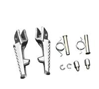 CRJIMX For CBR600RR CBR1000RR CB1000R CBR 600RR 1000RR Motorcycle Foot Rest Front Footrest Foot Pegs