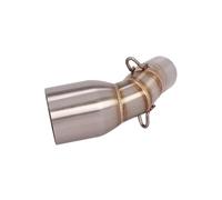 CRJIMX For CFMoto 400GT 650GT Motorcycle Exhaust Tip Middle Mid Link Tube Connection Pipe Slip On Tube Modification Accessories(Style A)