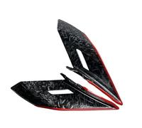 CRJIMX For CFMOTO 450 SR 450SRS 2022 2023 2024 450SR Winglet Side Downforce Naked Spoiler Fixed Fairing Wing Deflector Parts(Stone Pattern red)