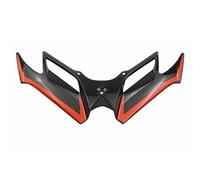 CRJIMX For CFMOTO 450SR Motorcycle Accessories Front Lip Spoiler ABS Air Deflector Aerodynamic Stability Enhancement (Carbon red)