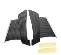 CRJIMX For CFMOTO 675SR 675SR-R 675SRR 675sr-r Motorcycle Fixed Wind Wing Front Aerodynamic Winglet Carbon Fiber Fairing Accessories(Carbon fibre)